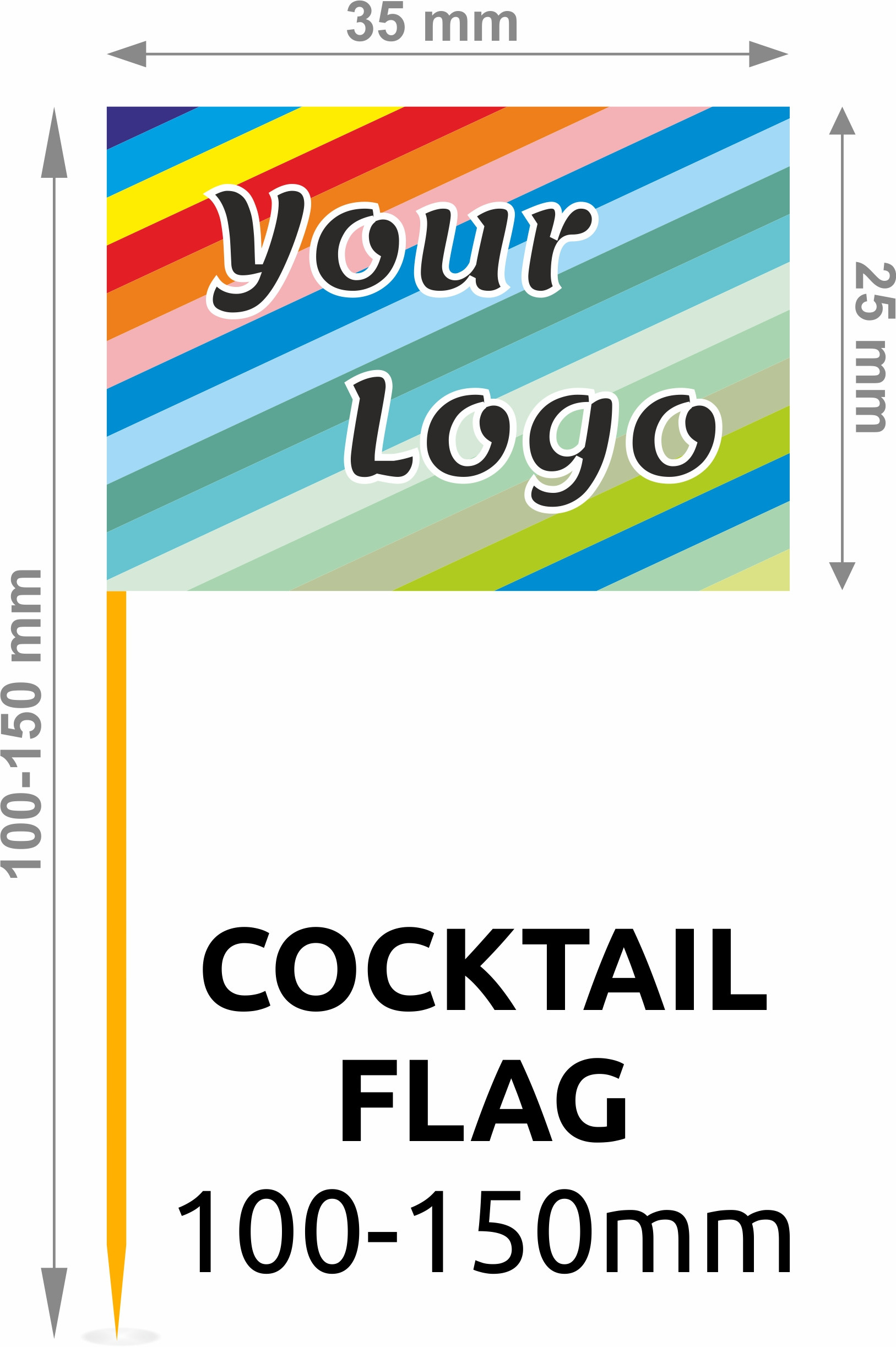 Custom Cocktail flags